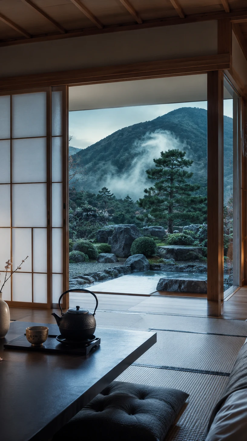 Ryokan, tehus og japanske hager
