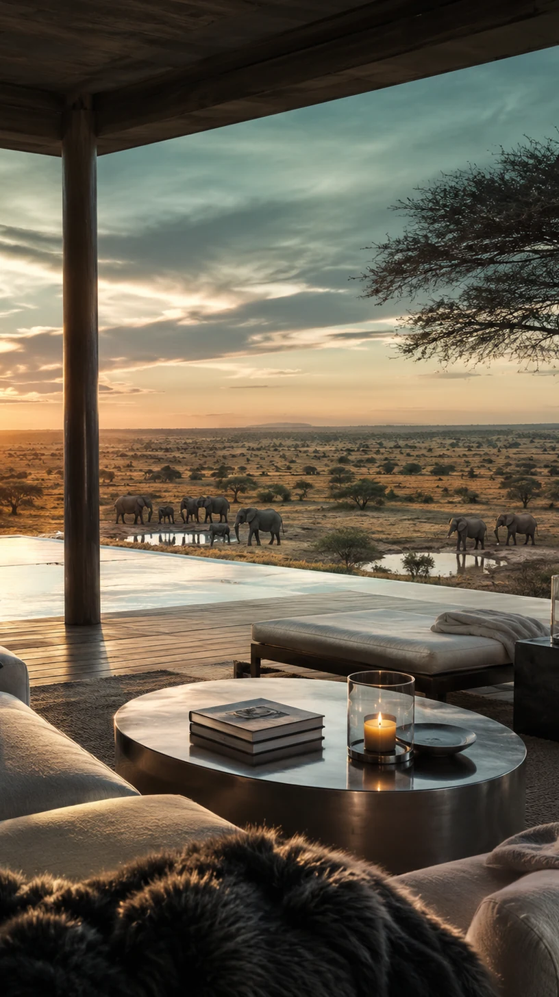 Safari med eksklusiv lodge og privat guide