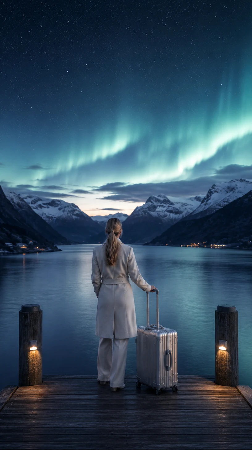 Fjordro før reisen ut i verden